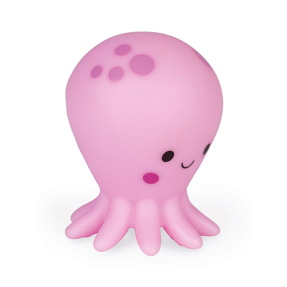 Janod - Spruzzatori Animali Marini - Set di 4 - Divertenti Animali spruzzatori - Giocattolo da Bagno per Bambini - da 10 Mesi, J04703