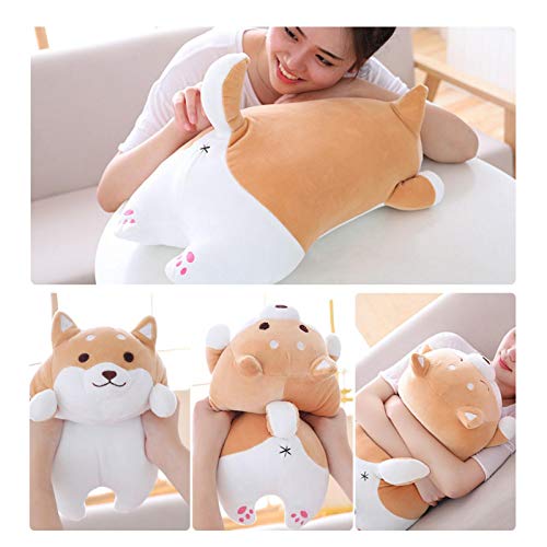 Almofada de pelúcia Shiba Inu para cães, fofa, Corgi Akita, bichos de pelúcia para presente de Dia d