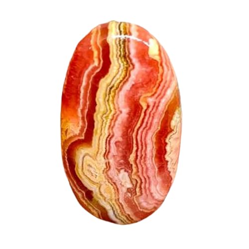 Rhodochrosite cabochon pour créer un pendentif bohème unique fait main