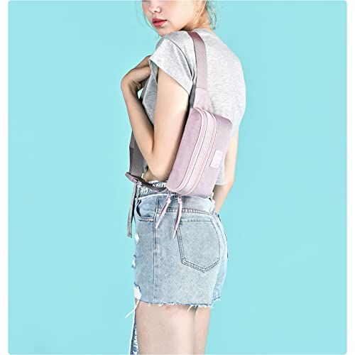 Image of 521s Small Fanny Pack Fashion Waist Bag Cute for Women, Thistle