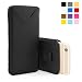 iPhone 6 and 6S Case, Snugg Apple iPhone 6 and 6S Black Leather Pouch Case [Card Slot] Apple iPhone 6 and 6S Pouch Case Cover Executive Design