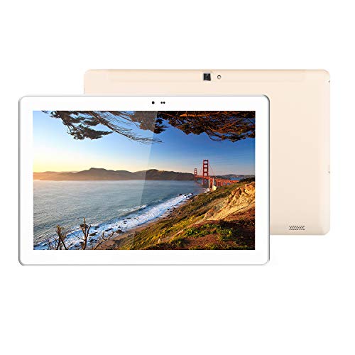 NETPAL Deca-Core Android 10 Inch Tablet with 4GB RAM 64 GB Storage, 13MP Rear Camera, 1920x1200 IPS Full HD Display, Bluetooth 4.2, 4G LTE + 5G Wi-FI, GPS, Capacitive-Touch G+G (Gold) NETPAL Deca-Core Android 10 Inch Tablet with 4GB RAM 64 GB Storage, 13MP Rear Camera, 1920x1200 IPS Full HD Display, Bluetooth 4.2, 4G LTE + 5G Wi-FI, GPS, Capacitive-Touch G+G (Gold)