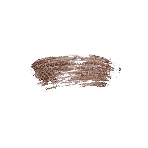 e.l.f. Wow Brow Gel, Volumizing, Buildable, Wax-Gel Hybrid, Creates Full, Voluminous-Looking Brows, Locks Brow Hairs In Place, Brunette, Fiber-Infused, 0.12 Oz
