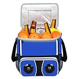 Cooler Bag with Bluetooth Speaker Insulated Soft-Sided Coolers 24L ( 40-Can )- Leakproof Cooler Tote...