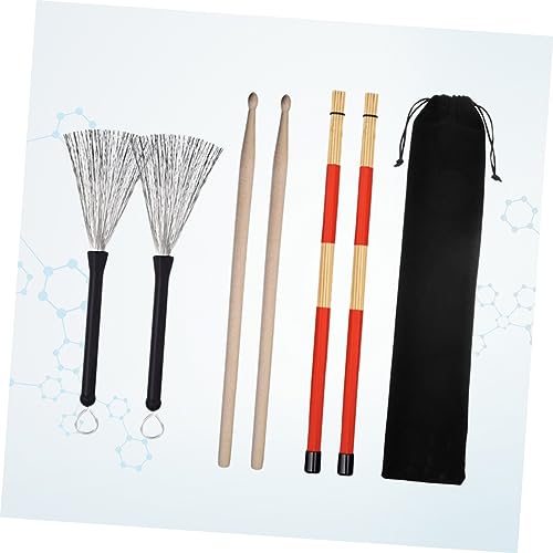 Baquetas para batería con accesorio de madera y nylon miniatura 4