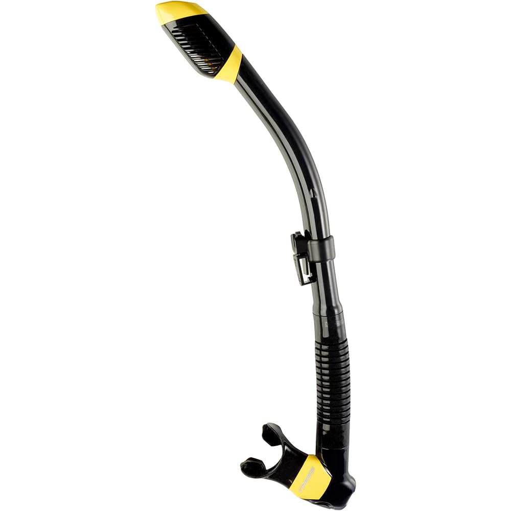 CRESSI Dry Snorkel - Unisex Premium Dry Snorkel for Diving/Apnea/Snorkeling, One Size