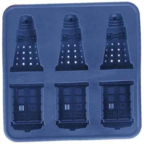 Silicone Ice Mold Tray Chocolate Candy Cube Doctor Who Cooling Drinks Cookies DIY Baking Tools,Kitchen Mould Cover