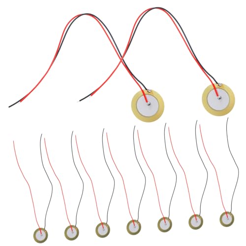 GLSTOY Versatile Guitar Pickup Piezo Disc Diaphragm Disc Guitar Pickup Buzzer for Drums and Instruments