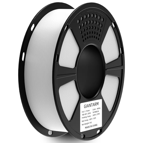 Image of GAINTARM ASA Filament 1.75mm,Premium Weather & UV Resistant White 3D Printer Filament,Ideal for Outdoor Functional Parts,Dimensional Accuracy + /- 0.02mm,1kg Spool (2.2lbs)