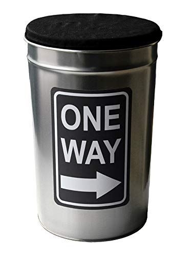 Pierre Henry 080463 Baúl Puf, Acero, One Way, Único