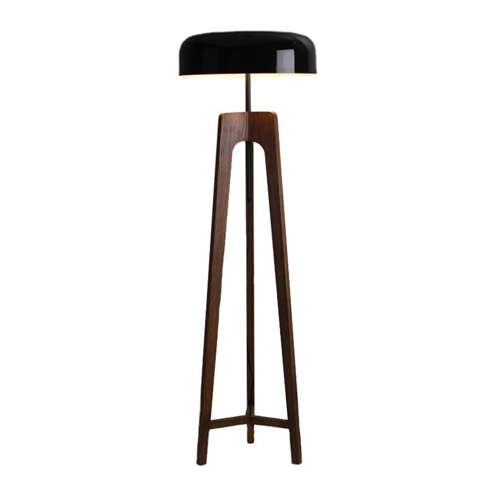 Mw9sBd8rF Floor Lamp Wooden Living Room Bedroom Hotel Sofa Side Vertical Tripod Floor Lamp