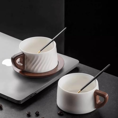 Tasse café latte céramique ensemble vaisselle petit déjeuner