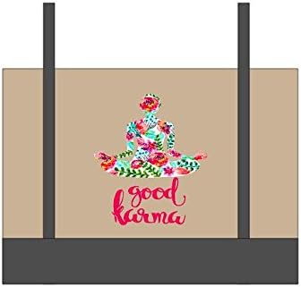 LUCKAYA Large Yoga Mat Tote Bag with Adjustable Straps.Gift Box.