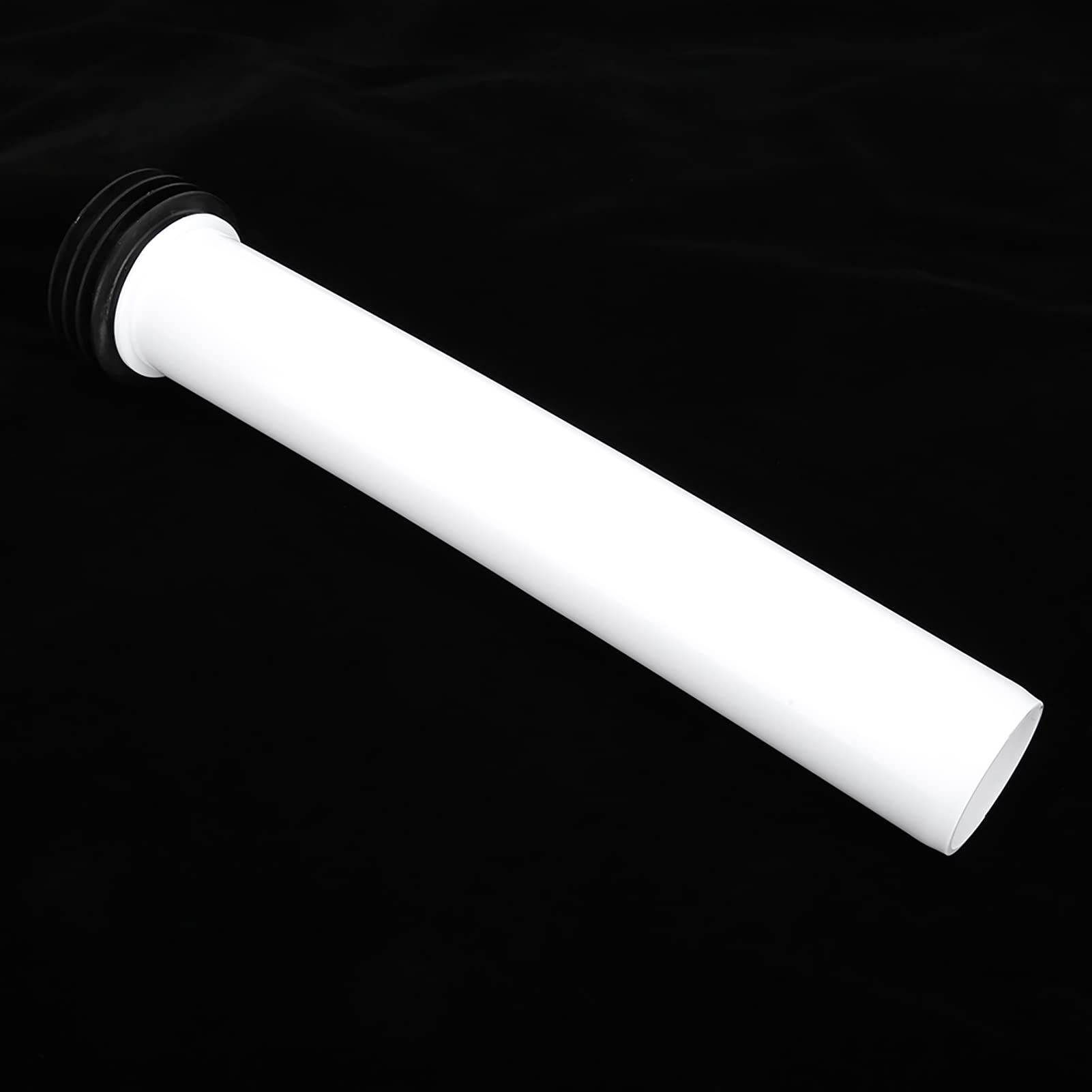 Tubo de descarga recto de agua oculta para inodoro, tubo de descarga alargado, tubo de descarga de polipropileno alargado, juego de accesorios de inodoro para drenaje de pared