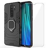 Productos incluidos: Diseñado específicamente para Xiaomi Redmi Note 8 Pro. Funda Armor + Cristal Templado.
