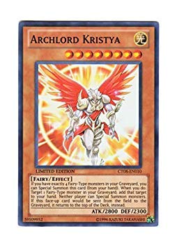 遊戯王　クリスティア　⑩ Amazon.co.jp: 遊戯王 英語版 CT08-EN010 Archlord Kristya 大天使