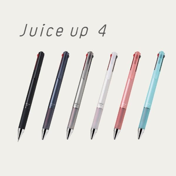 Amazon | パイロット 4色ボールペン ジュースアップ4 0.4 ホワイト