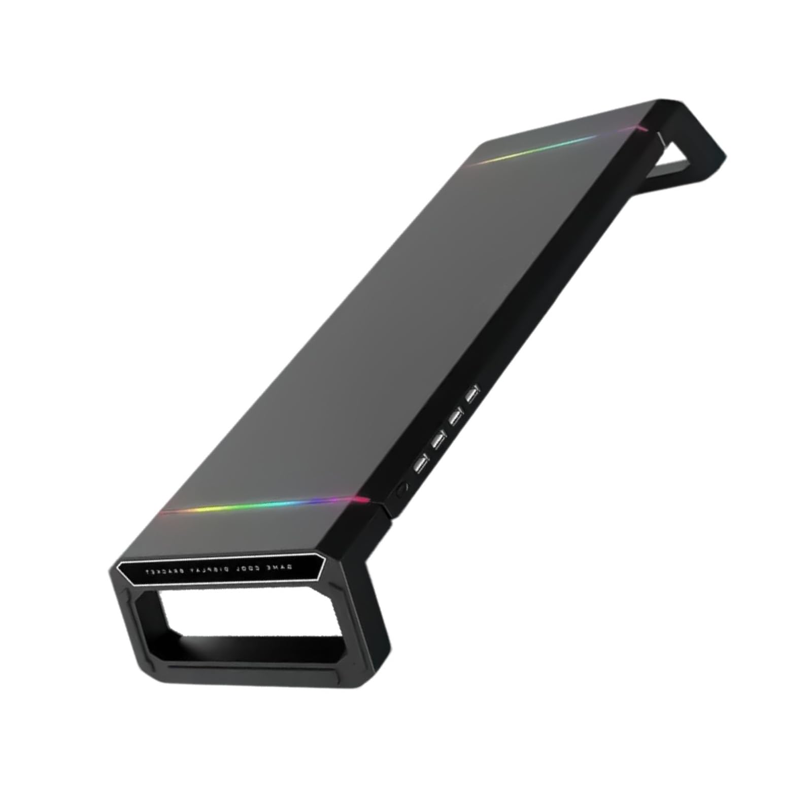 UncleS Moniteurs De D'écoute 30 Kg 'Ours Rack Poids avec des Colonnes 'éoutelles Pliables du Port USB avec Tiroir Rangement Et Emplacement Téléphonique pour Le Bureau des Moniteurs USB