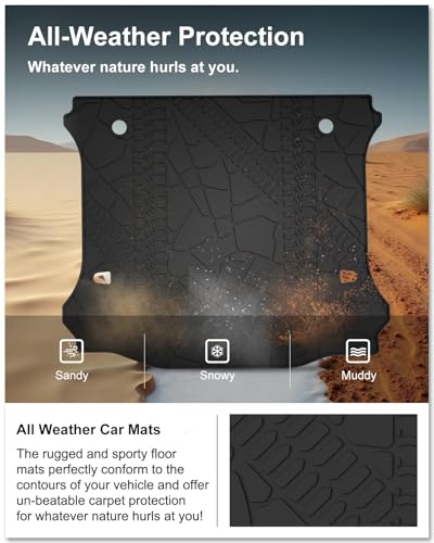 Image of Kiwi Master Cargo Mat for 2007-2018 Jeep Wrangler JK
