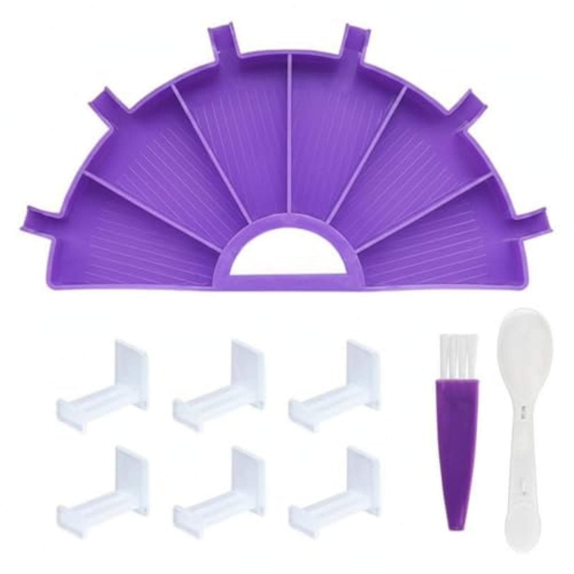 DIY Crystal Painting Tray Rhinestone Sorting Tray, Purple