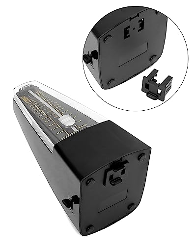 QWORK® Mechanical Metronome With Bell, Volume, Speed Adjustment, for Piano Electric Guitar, Bass, Violin, Drums - Image 4