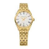 [ハミルトン] Jazzmaster ジャズマスター ホワイトパール 文字盤 ステンレススチール サファイヤガラス 自動巻 Automatic 30MM スイス Watch 時計 腕時計 ブランド H42245191 レディース ゴールド [並行輸入品]