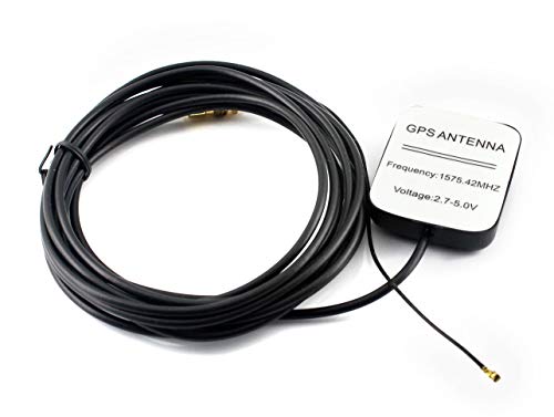 Waveshare GPS External Antenna Ceramics with Amplifier (Include IPX to SMA Adapter Wire)