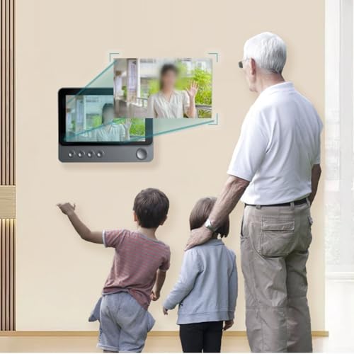 El timbre de video inalámbrico dúplex se comunica de forma segura a través de una interfaz de pantalla de 4 3 pulgadas - imagen 7