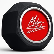 GET THE PERFECT RECORDING EVERY TIME: Don't let poor acoustics ruin your recordings! Melon Studio can help you achieve the clear, professional sound you desire by reducing environmental noise and sound reflections. It's also perfect for preventing po...