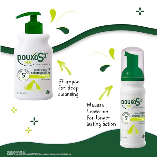 DOUXO® S3 SEB Combo Set | DOUXO S3 SEB Shampoo (6.7oz) & DOUXO® S3 SEB Mousse (5.1 oz) - Thumbnail 4