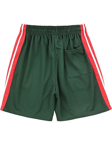 Ma Croix Essentials – Short masculino listrado premium com cordão forrado para treino de verão, 1mxa