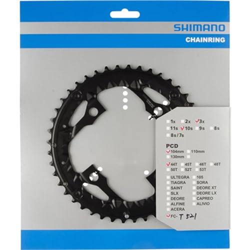 Shimano FC-T521 Kettenblatt Schwarz 44 zähne