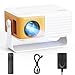 YOTON Mini Beamer Klein[180°Drehung & Auto Keystone] New Y3 Mini Projektor 1080P Unterstützt 15000L, 50% Zoom Tragbarer Beamer für Heimkino Schlafzimmer Kompatibel mit HDMI/USB/Phone/PS5/TV Stick