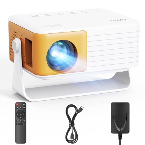 YOTON Mini Beamer Klein[180°Drehung & Auto Keystone] New Y3 Mini Projektor 1080P Unterstützt...