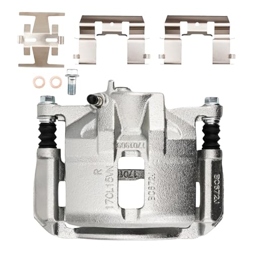 Image of KAX Disc Brake Caliper Assembly Fit for Honda, Acura, Isuzu Models - CR-V, Prelude, Odyssey, Accord, CL, TL, Integra, Oasis, Automotive Replacement Brake Caliper, Front Right Passenger Side