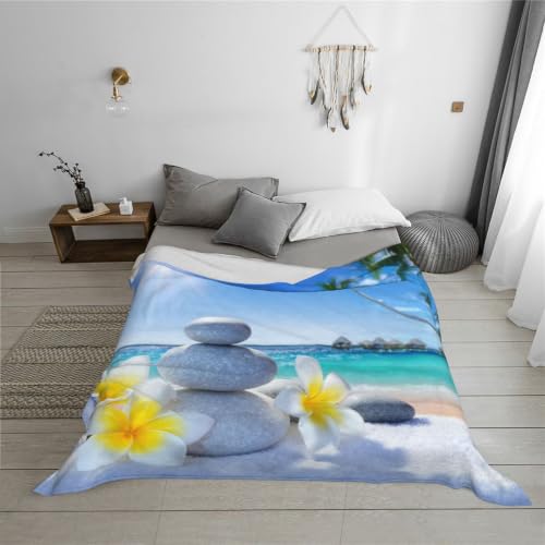 Couverture flanelle 125 x 100 cm de qualité premium - 6