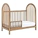 Soho Baby Everlee Island Crib to Toddler Bed Guard Rail Conversion Kit, Honey Wood