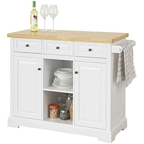SoBuy FKW101-WN Kitchen Storage Trolley Cover