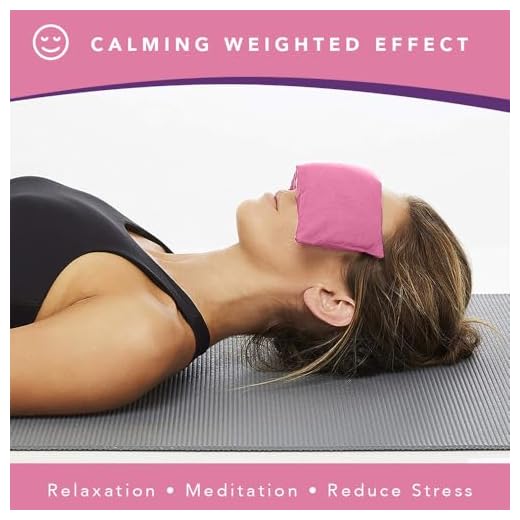 Lotus Lavender Weighted Eye Pillow