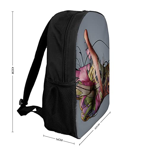 Sac à dos imprimé en 3D solide pour éviter les déchirures au collège - 2