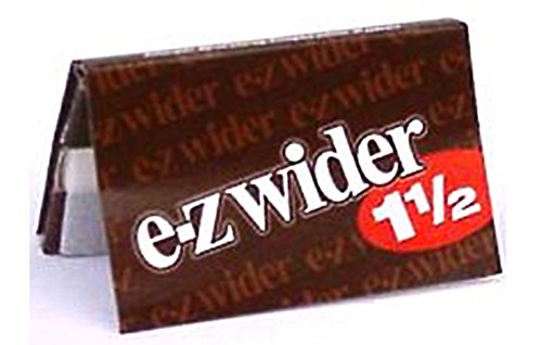 E-Z Wider - 1 1/2 Rolling Papers - 6 Booklets with 24 Leaves per Booklet