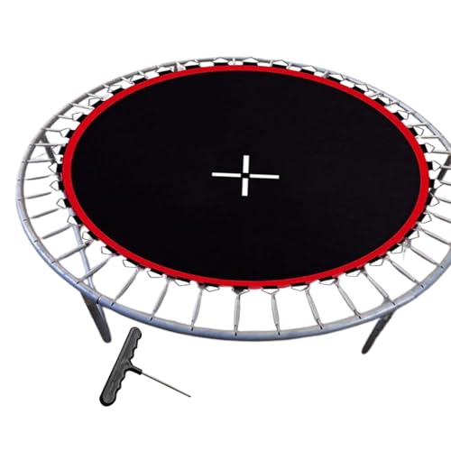 Trampoline Replacement Mat, Spring Jumping Mats Waterproof, 1120x1120cm Kids Trampoline Accessories, Garden Trampolines Mesh Pad, Replacement Parts for Children