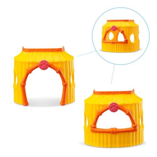 Bandai Littlest Pet Shop Pack Tiki Jungle 3 Animaux et Accessoires Licence Officielle Coffret Jouet Animaux Mignons Mini Figurines Animaux Jouet Enfant et + BF00515 - vue 5