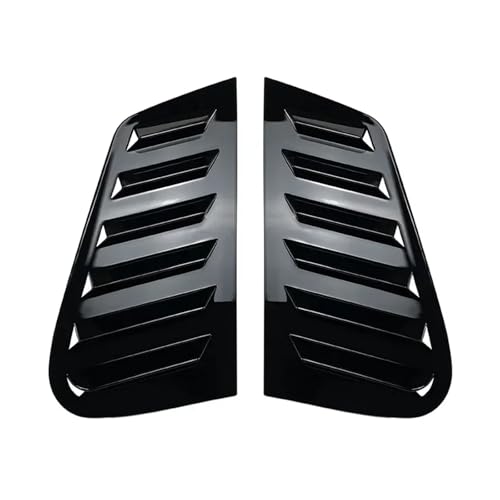 VW�ɓK�� Golf�ɓK�� 4 MK4 1997-2006 �ɓK�� ���A�E�B���h�E�V���b�^�[�J�o�[�g���� �E�B���h�E���[�o�[ �T�C�h�x���g�g�����`���[�j���O �T���K�[�h �E�B���h�f�B�t���N�^�[ ���A�T�C�h�E�B���h�E���[�o�[(Glossy Black)