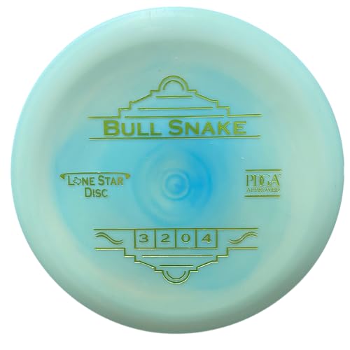Lone Star Disc Victor 2 Bull Snake | Overstable Disc Golf Approach Disc | 170+g | Floats in Water | Perfect for Forehand and Backhand Approaches | Colors May Vary