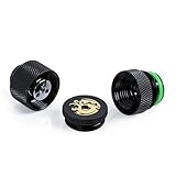 Bitspower Water Exhaust Fitting, Matte Black