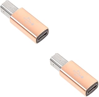 FAVOMOTO 2pcs typec adapter USB plug in electrical wire connectors USB cables midi to USB cable Audio laptop Connector adapter printers adapter piano wire connector stereo piano adapter