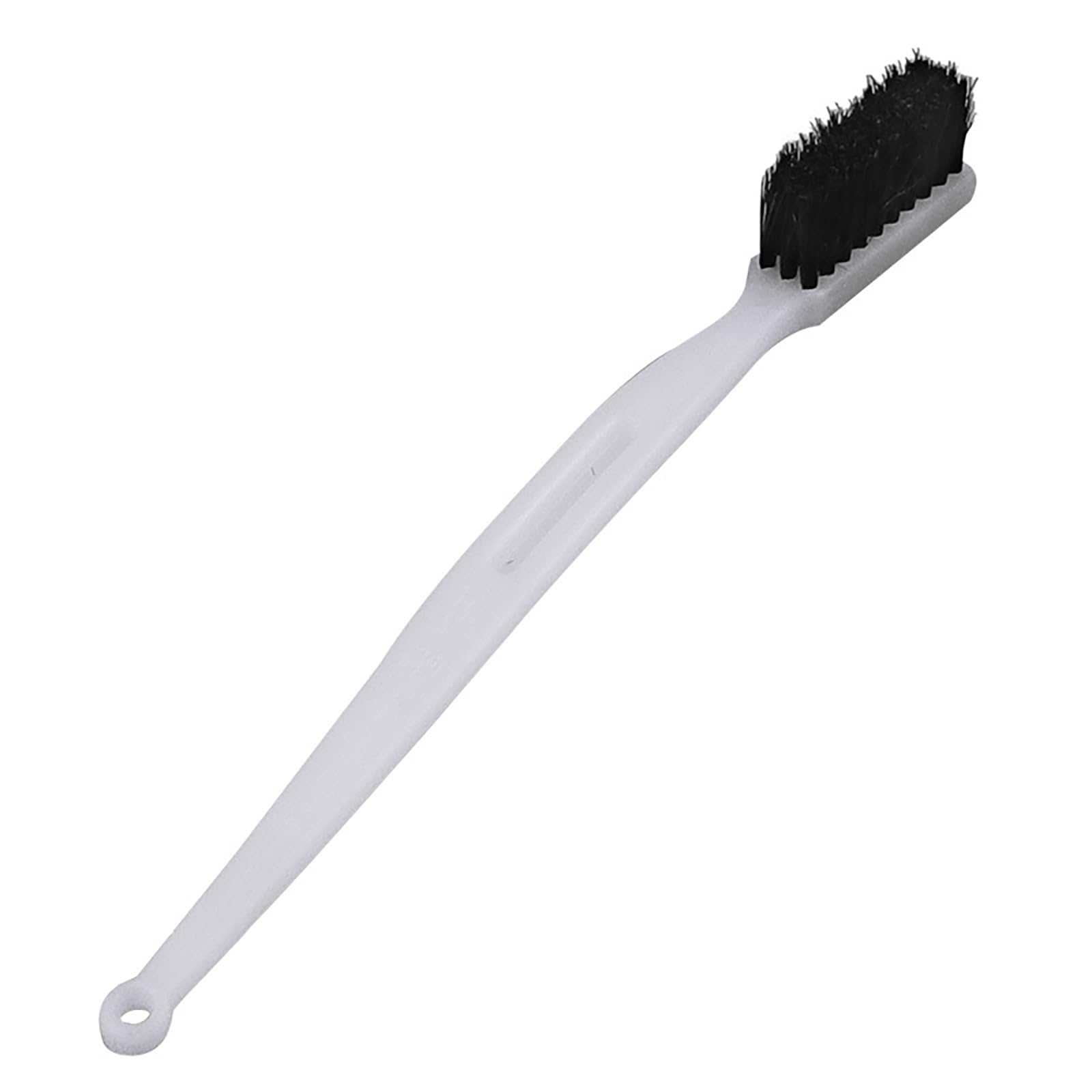 Hzbb Black Bristles Multipurpose Middle Hard Bristle Brush Handheld Polisher Boar Bristle Brush For Polishing & Detailing Of Decorative Item Black