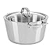 Viking Contemporary 3-Ply Stainless Steel Dutch Oven with Lid, 5.2 Quart
