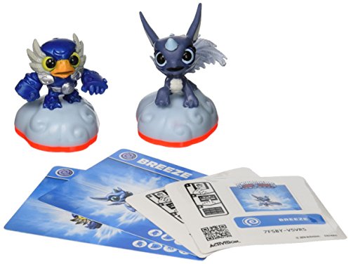 Image of Skylanders Trap Team: Breeze & Pet Vac - Mini Character 2 Pack